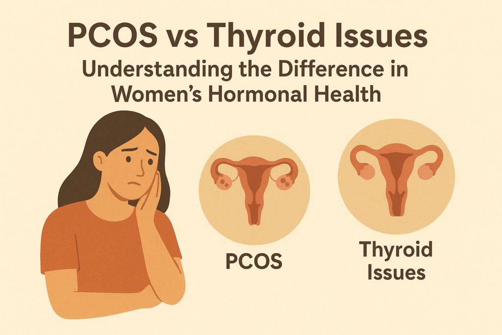 PCOS vs Thyroid Issues: Understanding the Difference in Women’s Hormonal Health